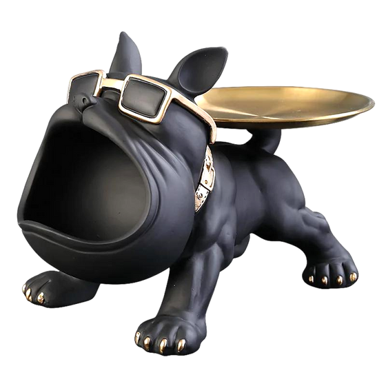 Bulldog Storage Statue