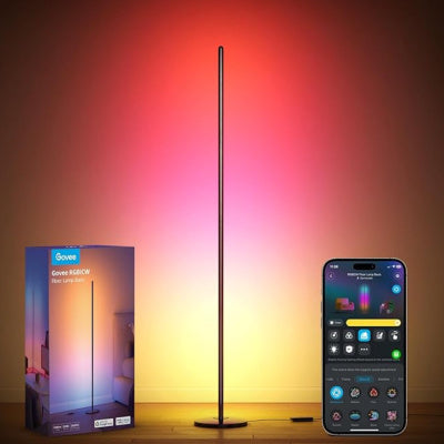 Mobile app showing color control for LumoGlow corner light