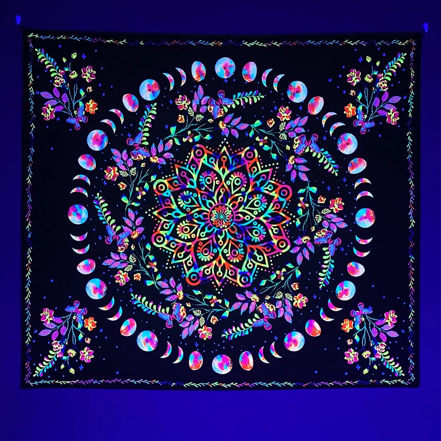 UV Fluorescent Tapestry