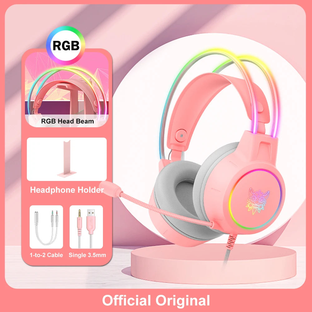 ONIKUMA RGB Gaming Headphones