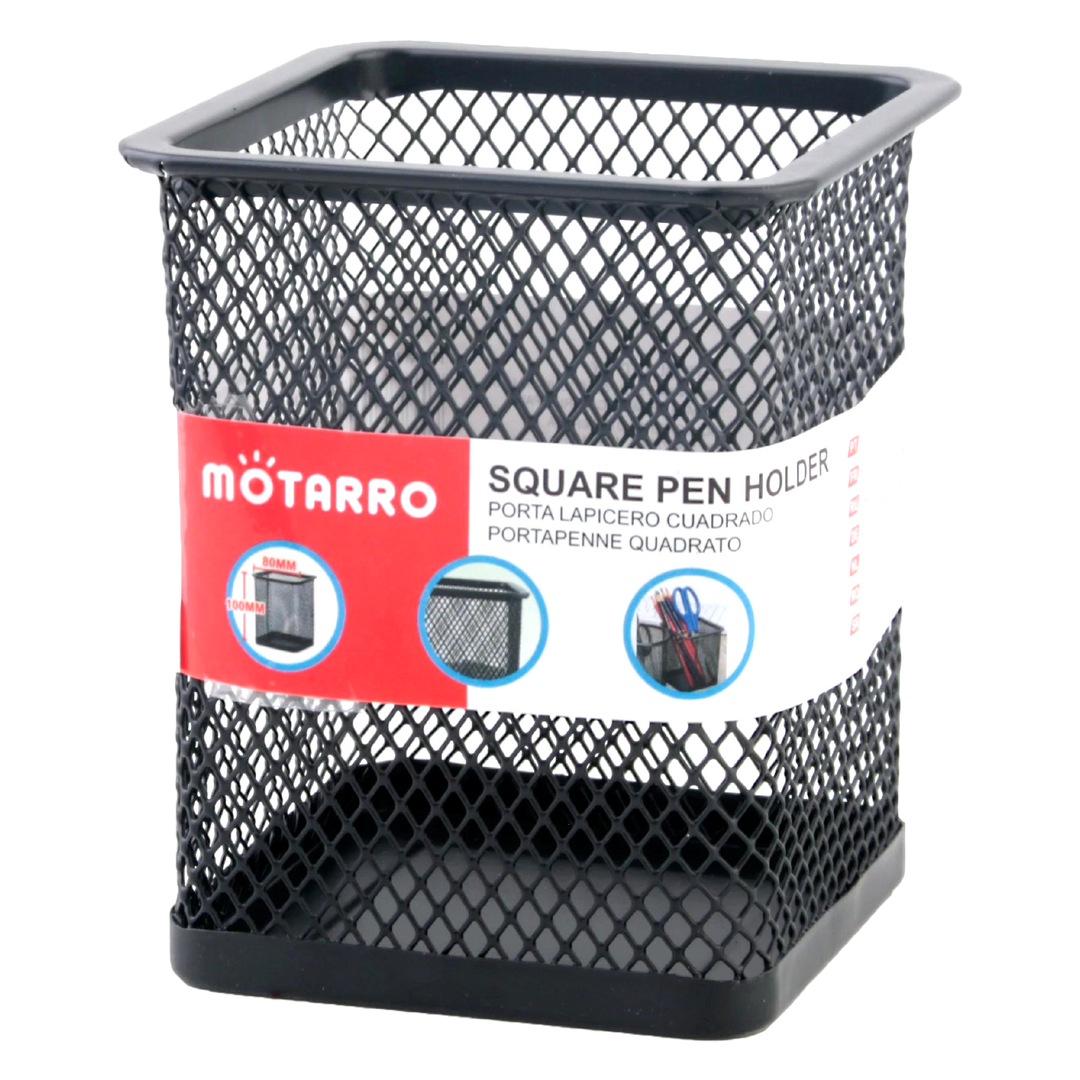 MOTARRO Metal Mesh Pen Holder