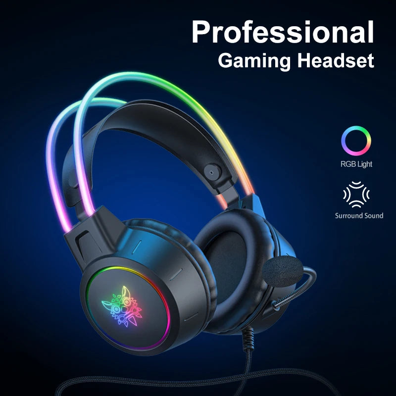 ONIKUMA RGB Gaming Headphones