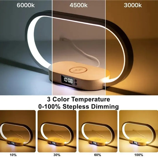 Dimmable LED Lamp Touch Control – LumiDock Pro Interface View